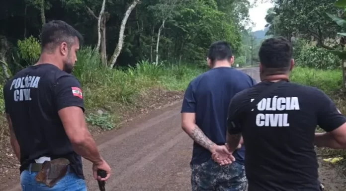 Polícia Civil prende homem de 22 anos em Mampituba, RS