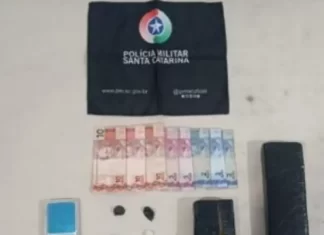 Traficante é Preso com Quase 800g de Drogas em Balneário Gaivota