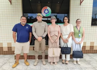 Fortalecendo as parcerias: Diretoria da UFSC visita o 19º BPM
