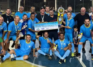 Arroio do Silva vence o Campeonato de Futsal categoria veterano