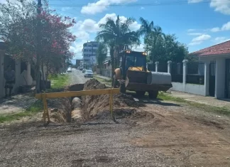 Prefeitura de Sombrio avança com obras de drenagem para reduzir alagamentos