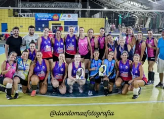 DME Arroio e Resenha Araranguá vencem o Campeonato de Voleibol livre