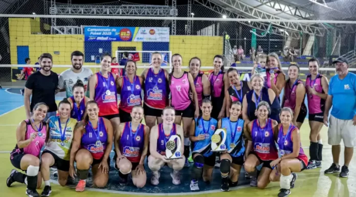 DME Arroio e Resenha Araranguá vencem o Campeonato de Voleibol livre