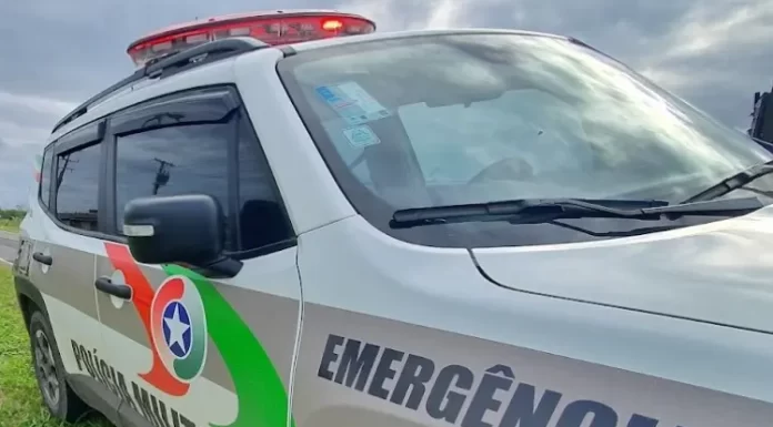 Discussão familiar termina em agressão e encaminhamento à delegacia em Meleiro