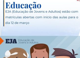 São João do Sul anuncia o início das aulas do EJA