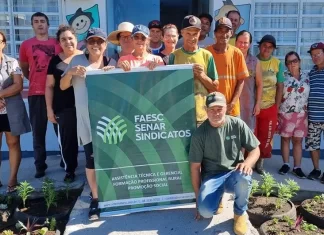 Santa Rosa do Sul: Assistência Social conclui Curso de Jardinagem