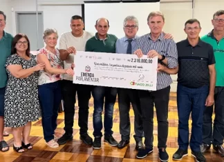 R$ 2,3 milhões em asfalto: deputado Tiago Zilli atende pedido e beneficia comunidades de Turvo