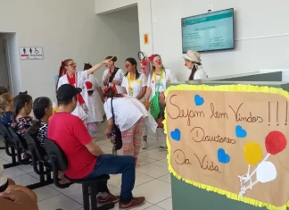 Doutores da Vida levam alegria ao Centro de Atenção Psicossocial de Sombrio