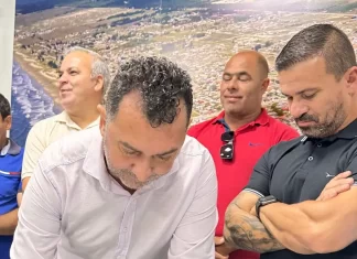 Prefeitura entrega ordem de serviço para pavimentação em Balneário Gaivota