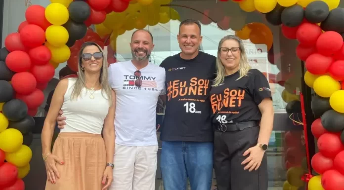 Dunet Internet reinaugura seu novo escritório em Praia Grande (SC)