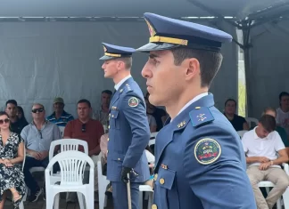 Quartel do Corpo de Bombeiros Militar de Sombrio realiza solenidade e recebe novo comandante