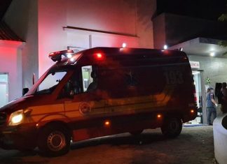 Confusão na madrugada: homem fura primo da ex com chave de fenda em Sombrio