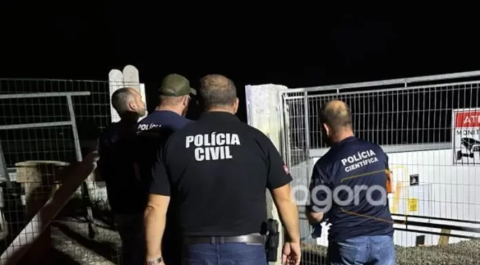 Homem morre eletrocutado ao tentar furtar usina fotovoltaica no bairro Jardim Cibele, em Araranguá
