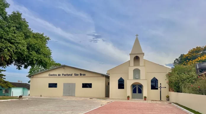 Balneário Gaivota: Revitalização da Praça da Igreja São Brás está concluída