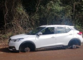 Veículo Roubado é Encontrado Abandonado no Pontão