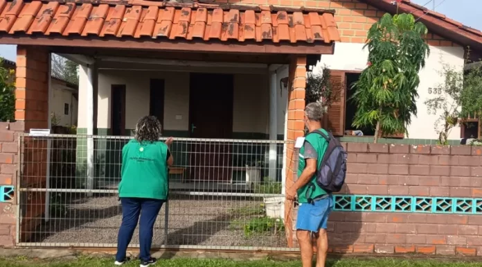 Agentes de combate à dengue intensificam vistorias em Sombrio