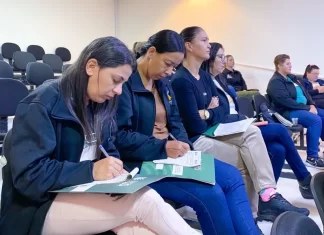 Agentes comunitárias de São João do Sul, concluem curso de prevenção de acidentes e doenças no Trabalho Rural