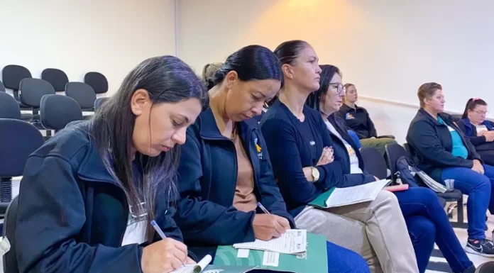 Agentes comunitárias de São João do Sul, concluem curso de prevenção de acidentes e doenças no Trabalho Rural