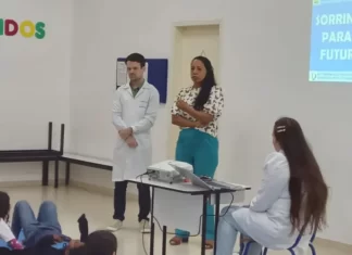 Jacinto Machado: CRAS finaliza projeto com palestra de higiene bucal
