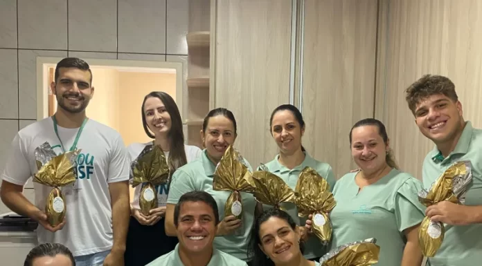 Hospital de Praia Grande entrega ovos de Páscoa aos colaboradores