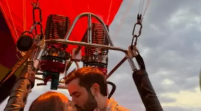 Ex-BBB Matteus Amaral escolhe Praia Grande para viagem romântica e voo de balão