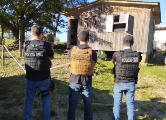 Polícia prende uma mulher, já são 07 da mesma família presos em Timbé do Sul