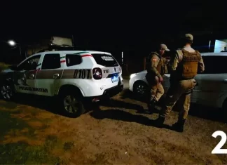 Briga de casal termina em prisão no centro de Meleiro