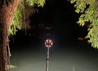 Homem pula no Rio Araranguá para escapar da PM e desaparece nas águas