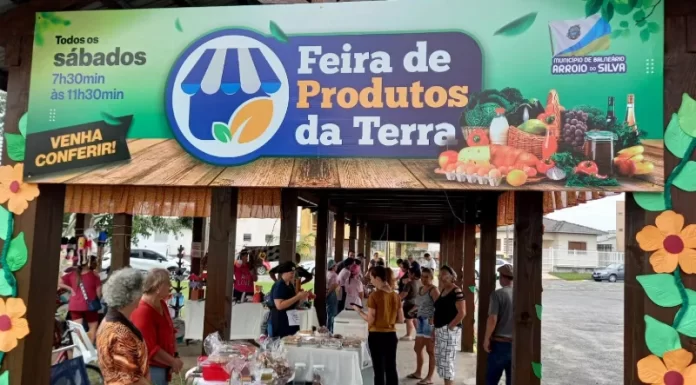 Feira de produtos da terra de Balneário Arroio do Silva comemora aniversário com programação especial
