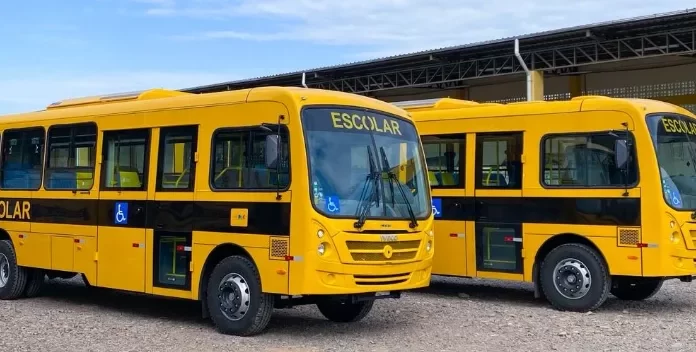 São João do Sul reforça frota escolar com novos ônibus