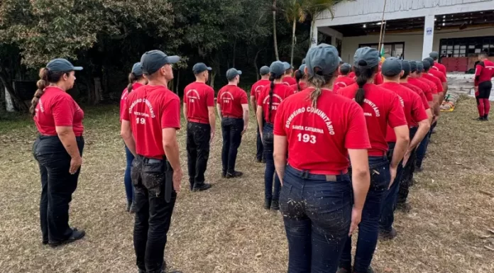 Estão abertas as inscrições para o Curso de Bombeiro Comunitário em Araranguá