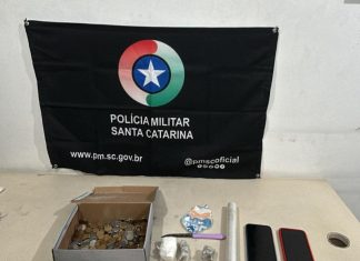 Casal é detido por tráfico de drogas em sombrio