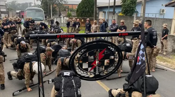 Policiais participam de curso de táticas policiais