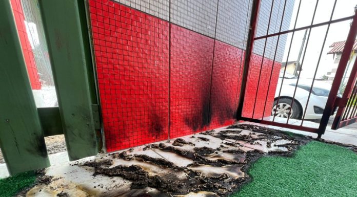 Criminoso tenta incendiar creche em Sombrio durante a madrugada