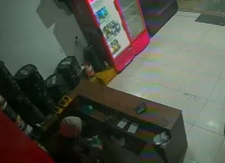 Pizzaria é alvo de arrombamento e furto durante a madrugada em Sombrio