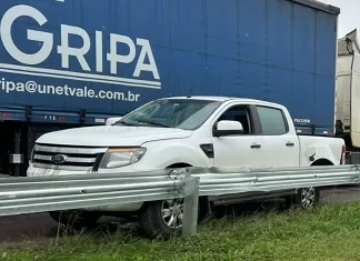 Policial Penal sofre acidente na BR-101 em Araranguá
