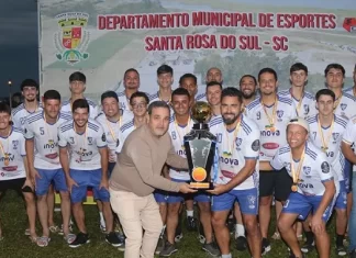 De virada, independente é campeão da categoria Titular do Sulsantarosense de Futebol