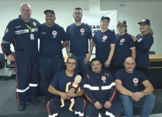 Equipe do Samu de Balneário Arroio do Silva participa de capacitação