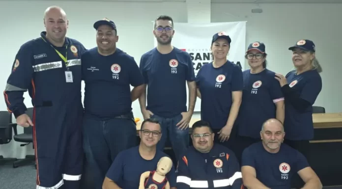 Equipe do Samu de Balneário Arroio do Silva participa de capacitação