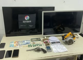 Jovem é preso por tráfico de drogas e posse de arma em Balneário Gaivota