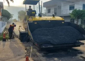 Sombrio segue avançando com obras em diferentes bairros da cidade