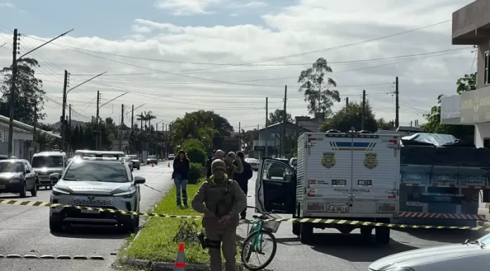 Ciclista morre em acidente no bairro Januária, em Sombrio
