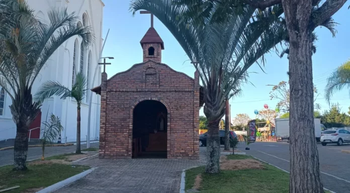 Parceria entre Paróquia Santo Antônio e Prefeitura de Sombrio entrega novos atrativos para a comunidade