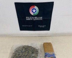 Apreensão em Araranguá: Polícia encontra mais de 1kg de maconha enterrada e prende suspeito de 26 anos