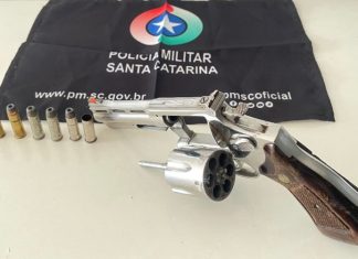 Discussão por terreno termina em disparo de arma de fogo no interior de Sombrio