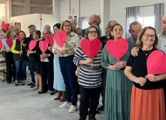 Grupo de Idosos de Balneário Arroio do Silva celebra o amor