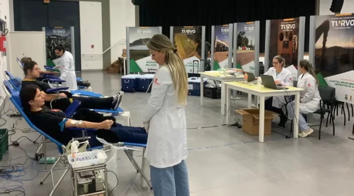 Sucesso na coleta externa do HEMOSC em Turvo