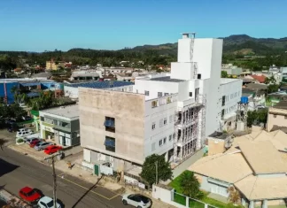 Comitiva do Governo do Estado visita obras do novo Complexo de Saúde Mental de Praia Grande