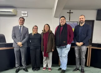 Balneário Gaivota marca presença na Campanha Sinal Vermelho