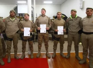 Policial do 19º BPM é homenageado em Florianópolis por destaque operacional